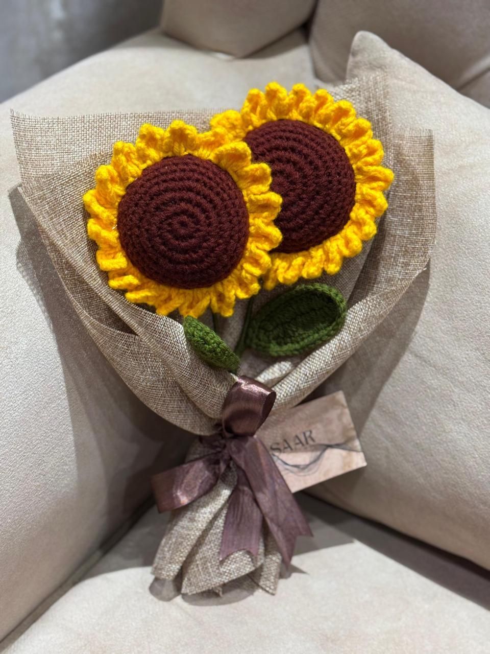 Sunflower Bouquet Yellow Sunflower Artificial Flower-image-0