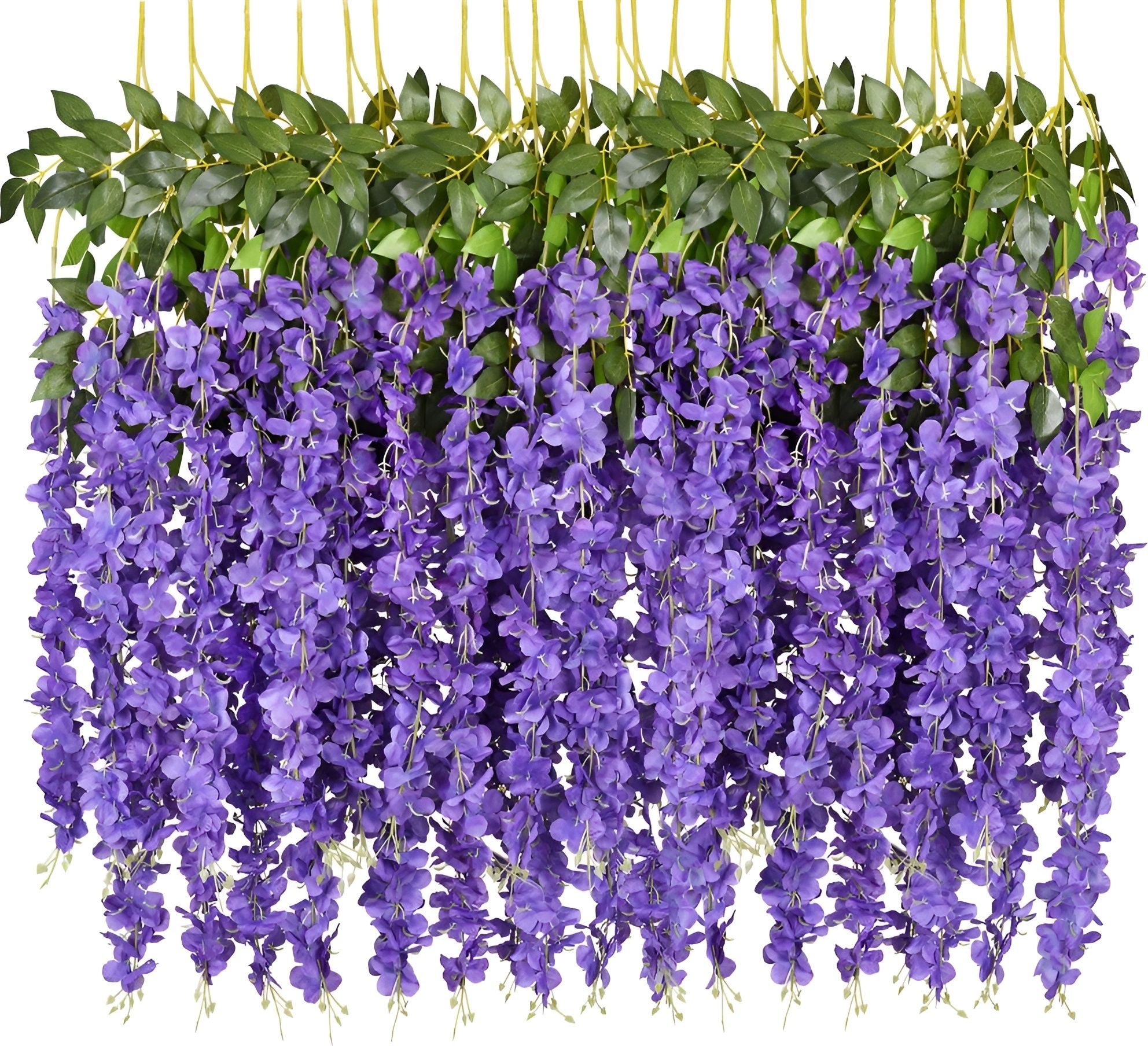 akp Purple Westeria Artificial Flower-picture-13