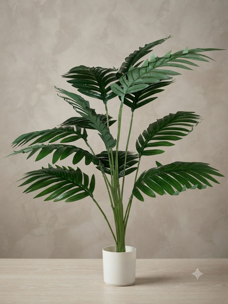 Areca Palm Artificial Plant with Pot-image-17