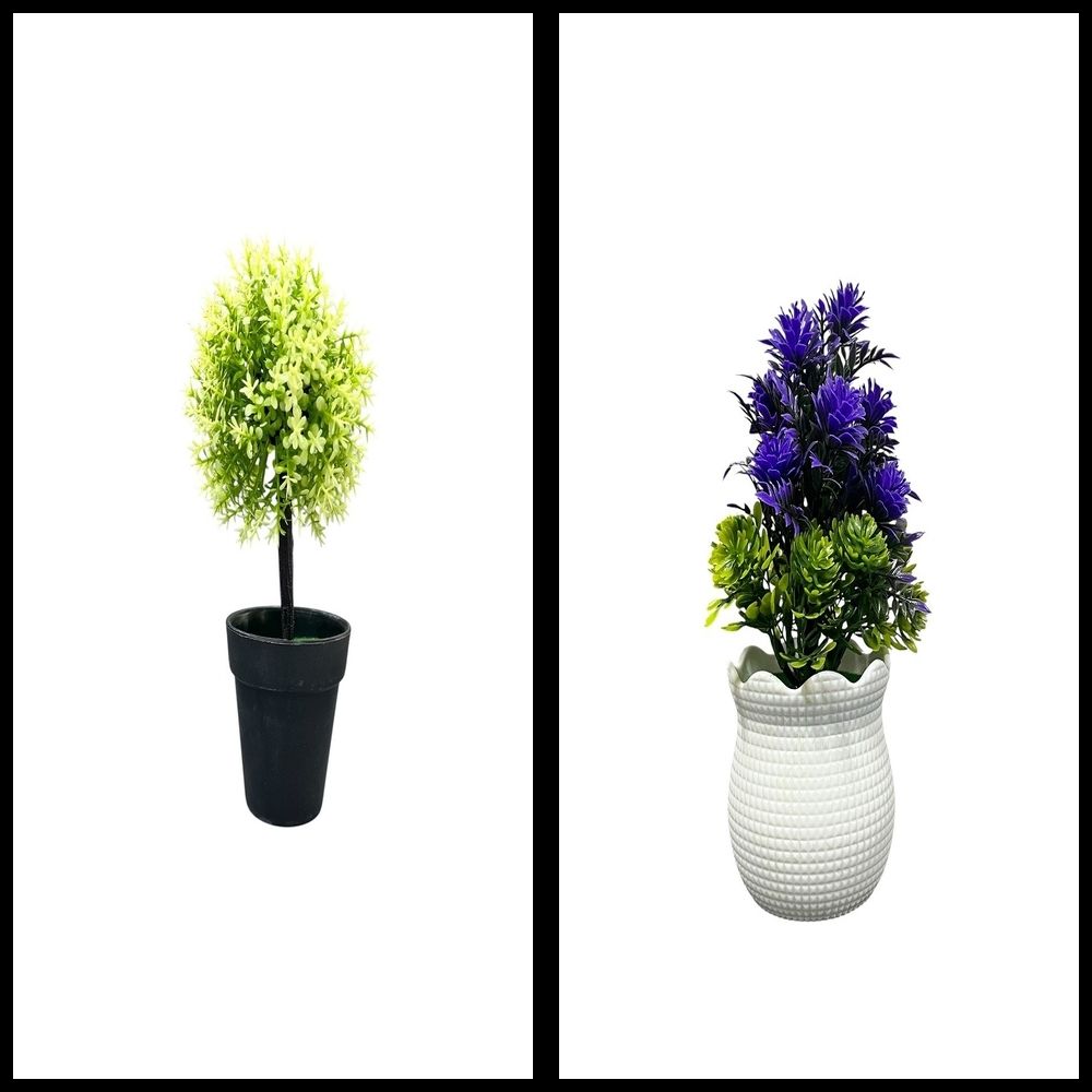 lakhaji Artificial Plant with Pot for Decoration of LivingRoom, Showcase or Office Table Bonsai Wild Artificial Plant with Pot-picture-23