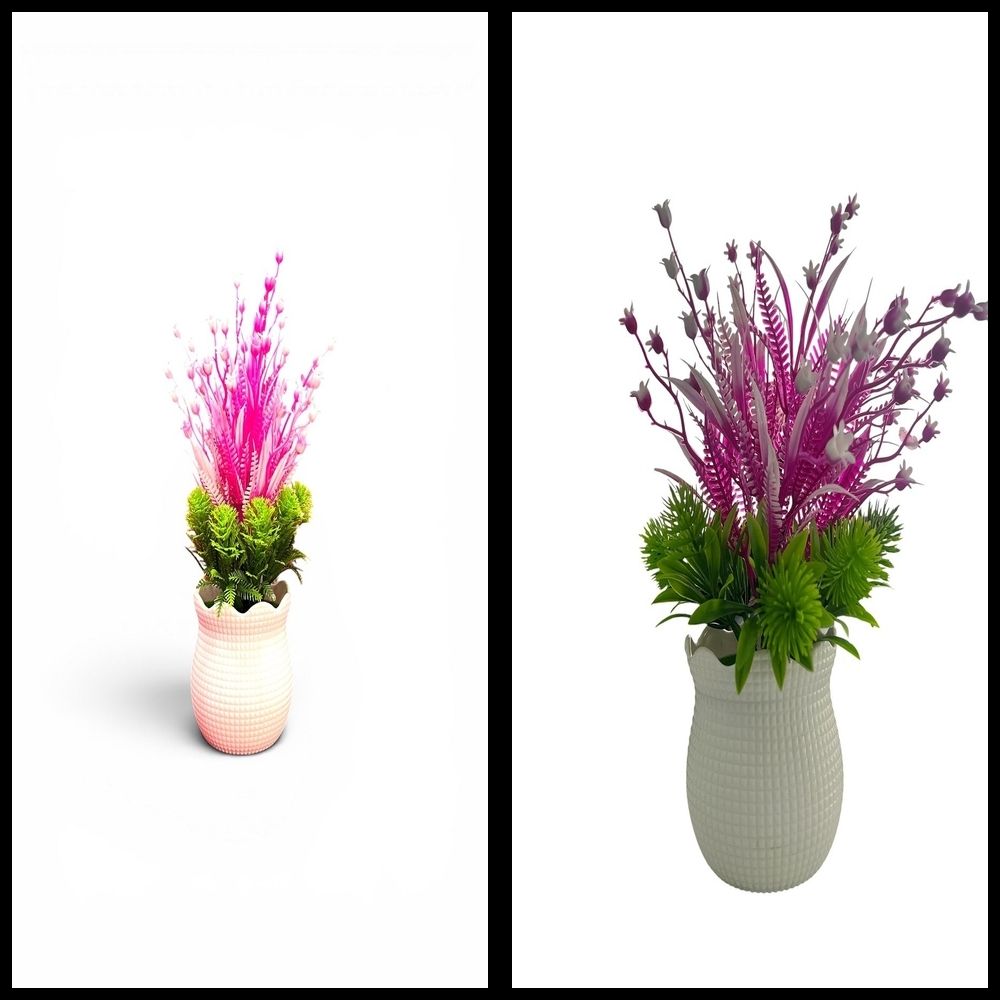 nexat Artificial Plant with Pot for Decoration of LivingRoom, Showcase or Office Table Bonsai Wild Artificial Plant with Pot-picture-28