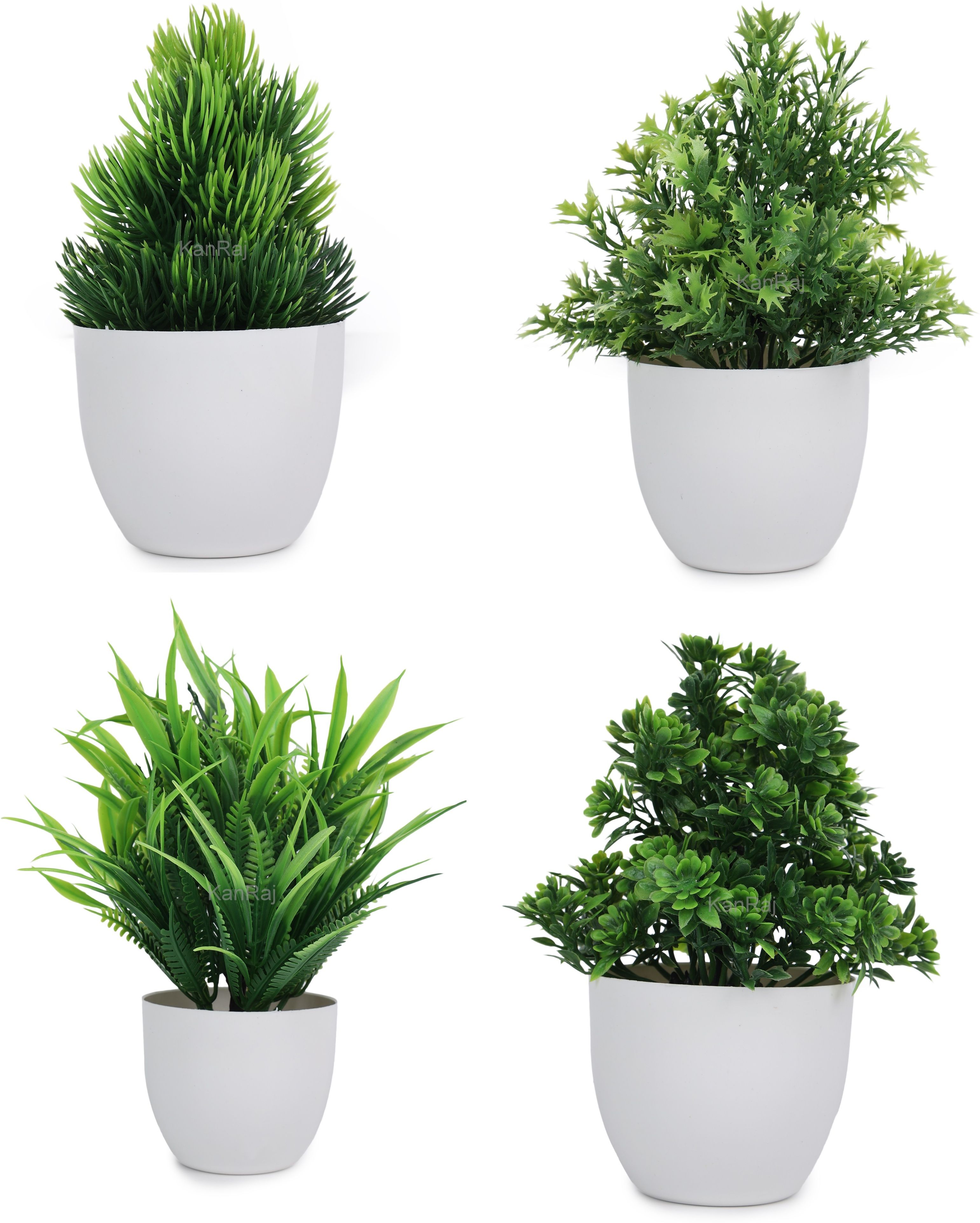 Artificial Plant For Home/Office Table Decoration or Gift Bonsai Wild Artificial Plantwith Pot-image-44
