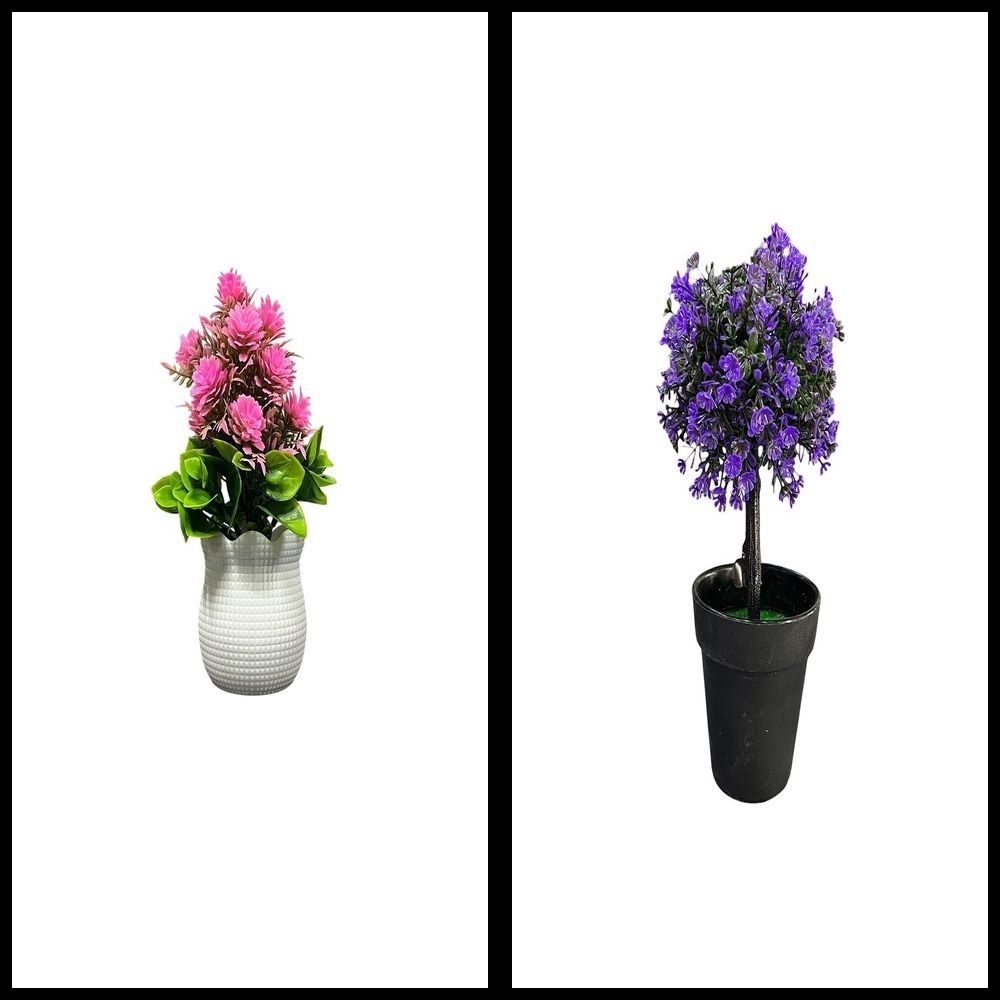 lakhaji Artificial Plant with Pot for Decoration of LivingRoom, Showcase or Office Table Bonsai Wild Artificial Plant with Pot-picture-36