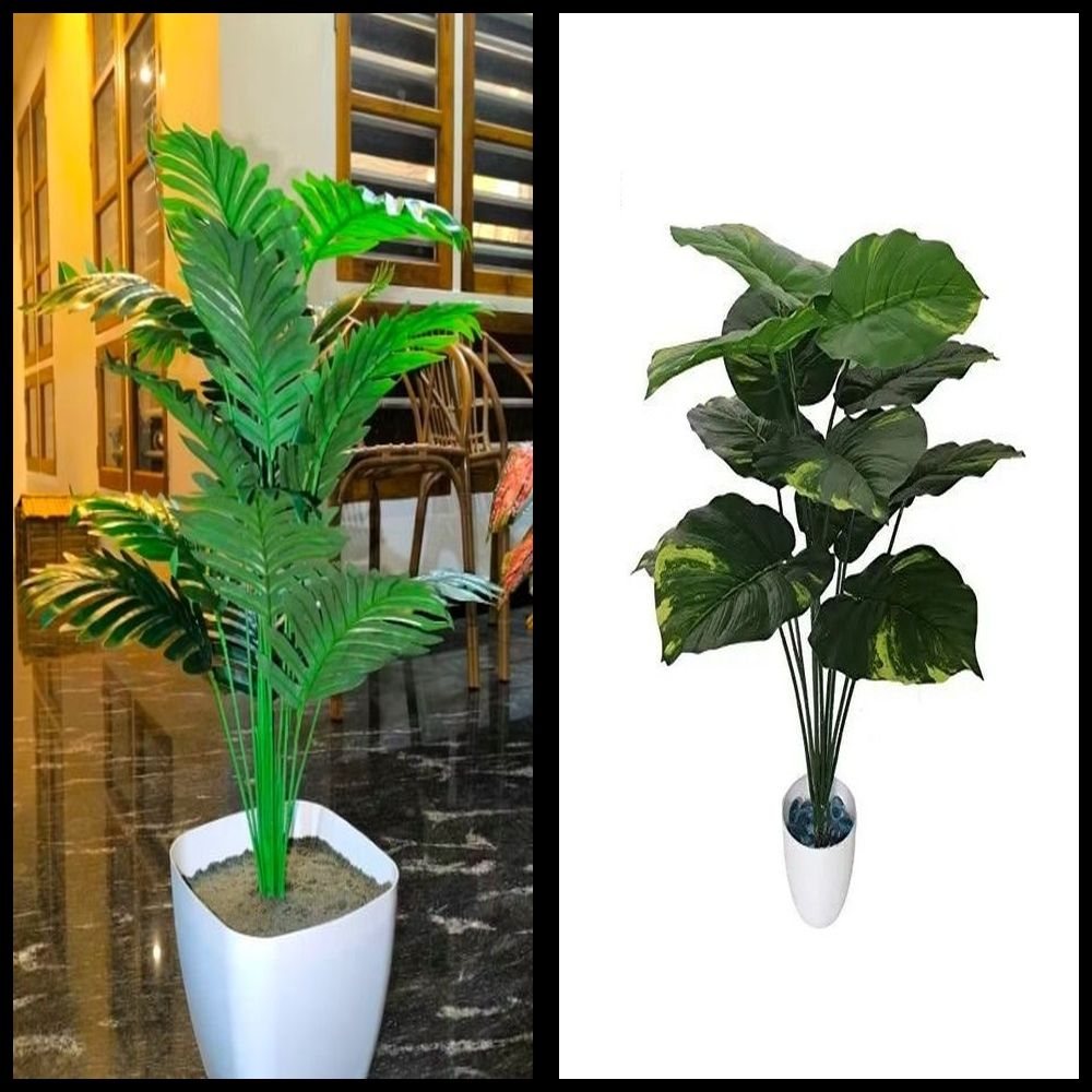 lakhaji Artificial Plant with Pot for Decoration of LivingRoom, Showcase or Office Table Bonsai Wild Artificial Plant with Pot-picture-43