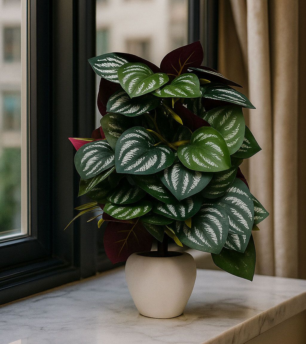 Artificial Plant With Pot For Indoor Décor & Outdoor Décor Green Fake Plant Bonsai Wild Artificial Plant with Pot