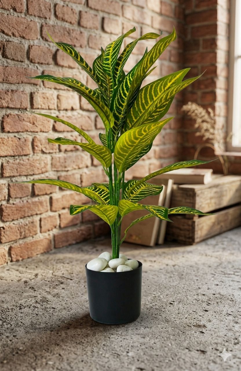 primoh 26 Paata/Leaves Artificial Plants Without Pot For Home Office Decor, Pack of 1 Artificial Plant-picture-27
