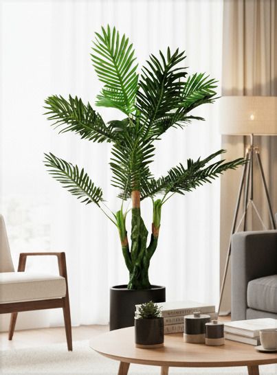 Big Artificial Palm Tree Artificial Plant with Pot-image-1
