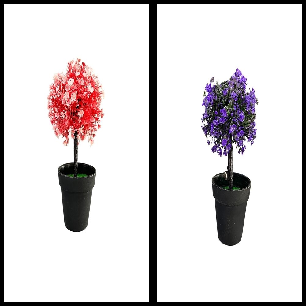 nexat Artificial Plant with Pot for Decoration of LivingRoom, Showcase or Office Table Bonsai Wild Artificial Plant with Pot-picture-37