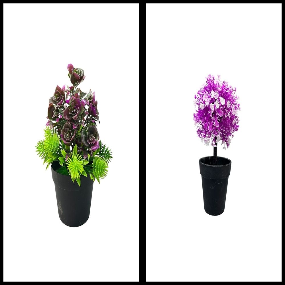 lakhaji Artificial Plant with Pot for Decoration of LivingRoom, Showcase or Office Table Bonsai Wild Artificial Plant with Pot-picture-34