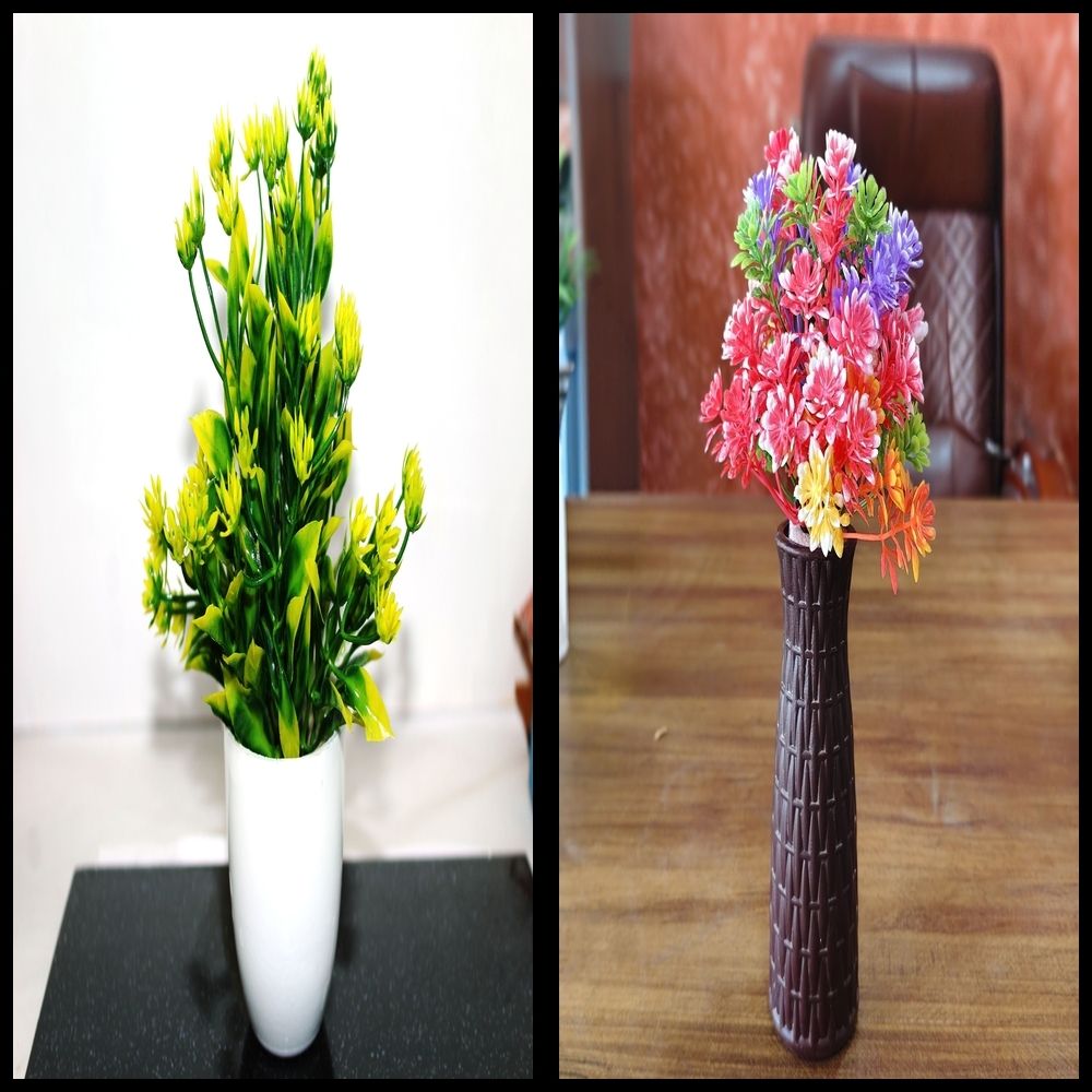 nexat Artificial Plant with Pot for Decoration of LivingRoom, Showcase or Office Table Bonsai Wild Artificial Plant with Pot-picture-40