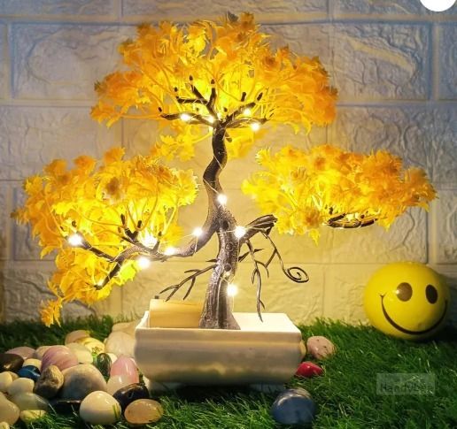 dodecroo LED Artificial Tree for Home and Decor | Potted Fake Plants Bonsai Artificial Plant with Pot-picture-6