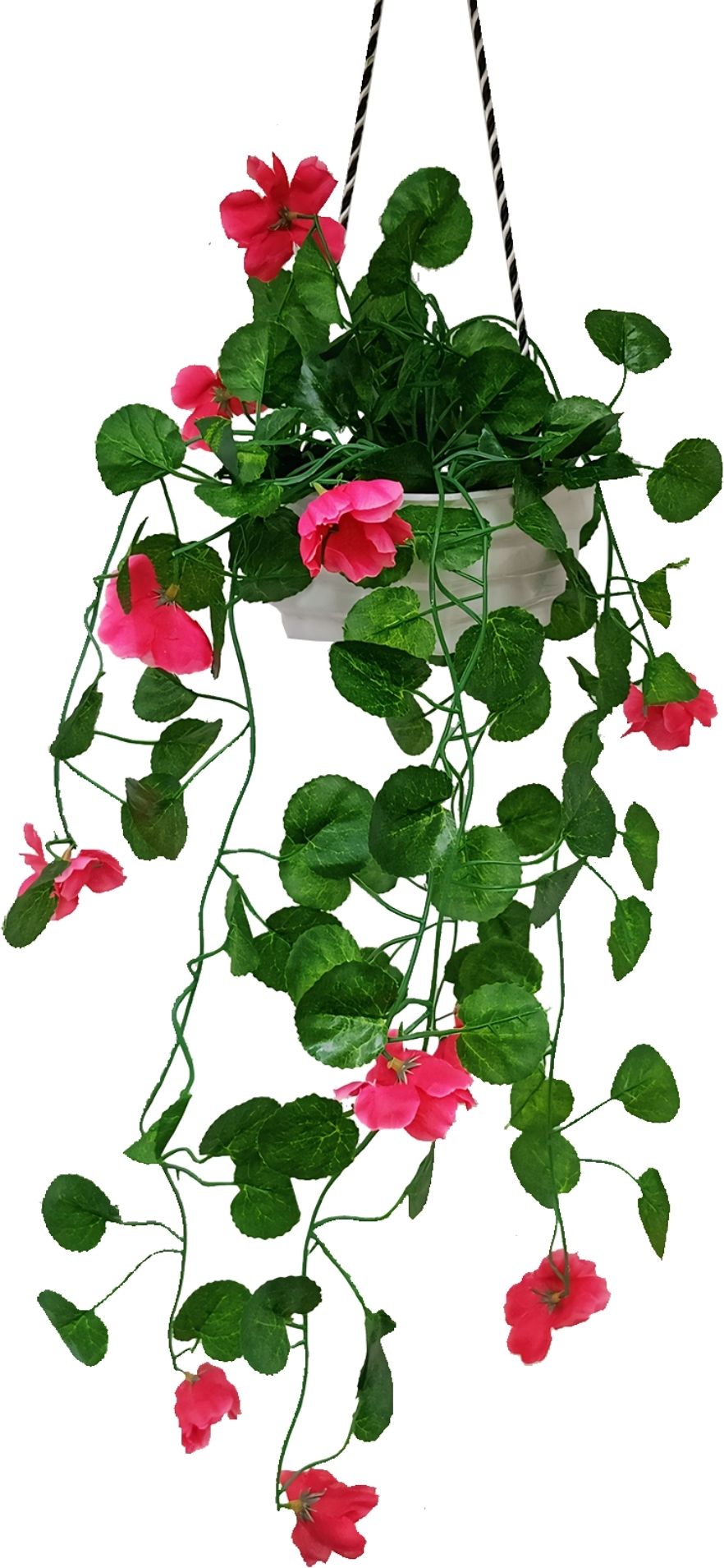 Artificial Flower Falling Leaves in Hanging Pot for Home and Office Decor Wild Artificial Plant with Pot-image-35