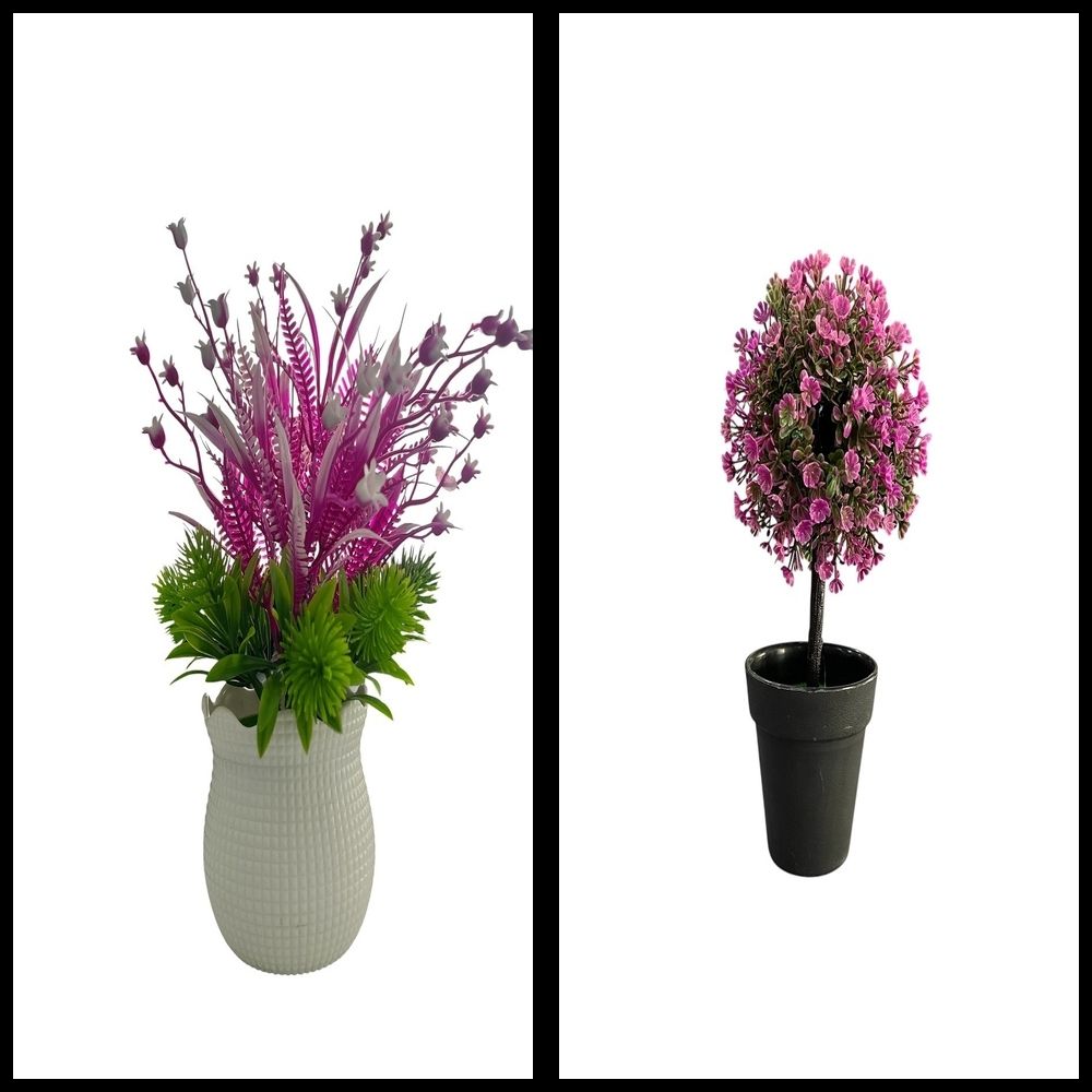 nexat Artificial Plant with Pot for Decoration of LivingRoom, Showcase or Office Table Bonsai Wild Artificial Plant with Pot-picture-37