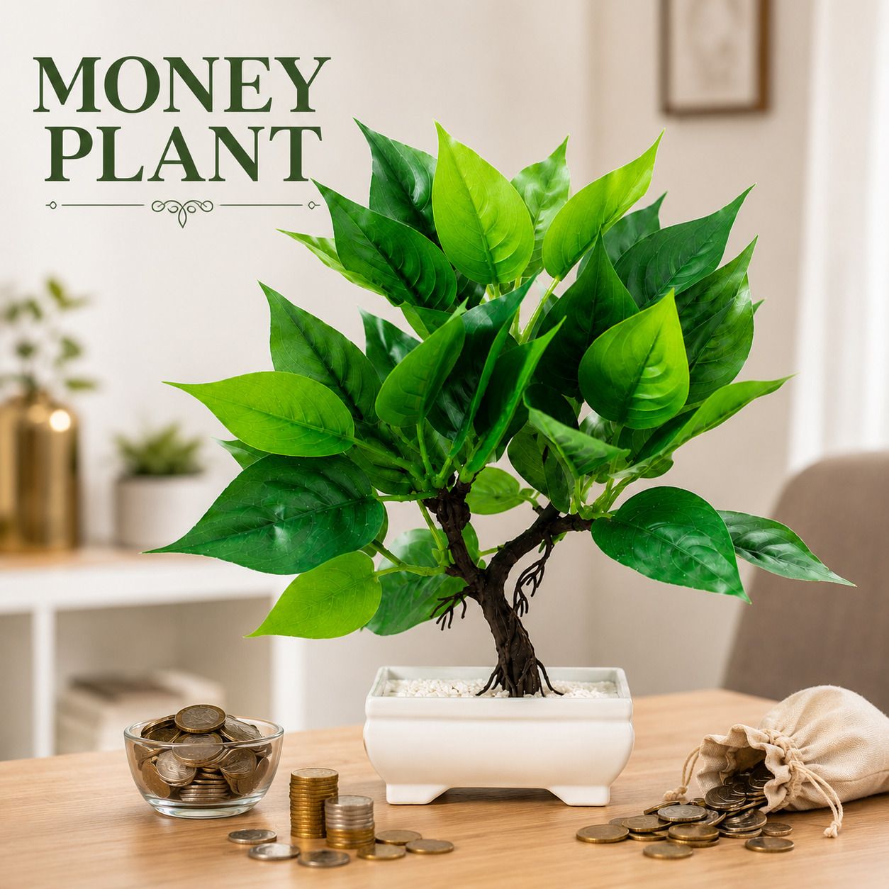 Artificial Plant with Pot-image-1