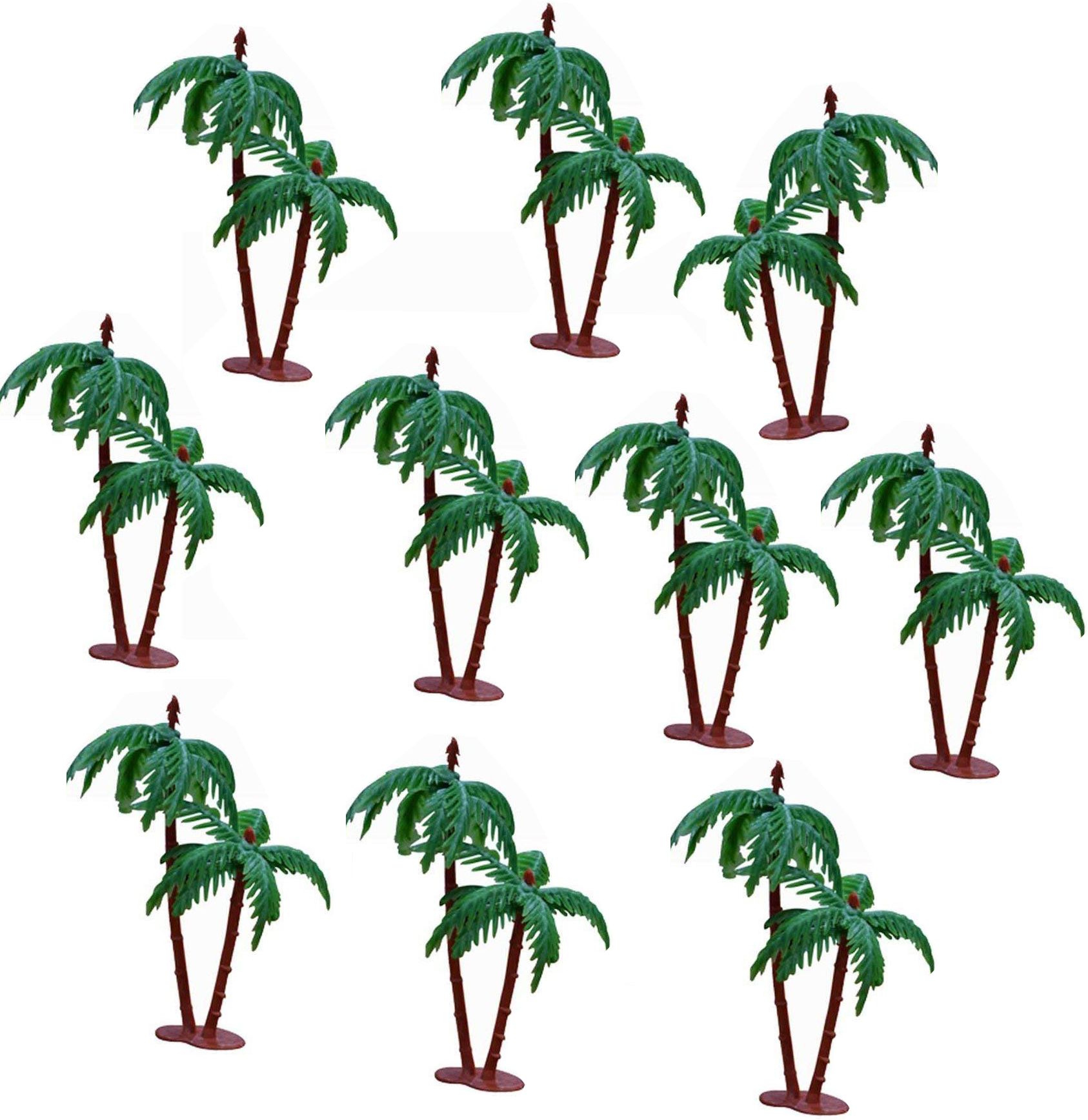 Artificial Coconut Tree 10 Piece 4 inch Wild Artificial Plant-image-46