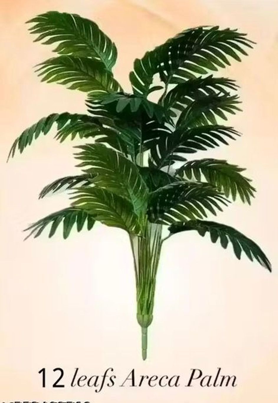 Artificial 12 Leafs Tree Home Interior & Exterior Plant Palm Tree Artificial Plant-image-31