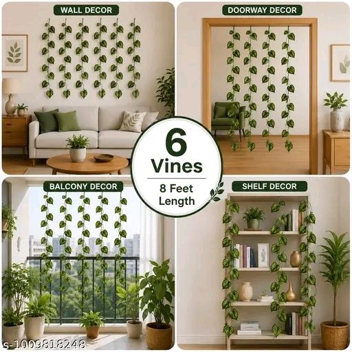 6-PC-VINES Artificial Plant-image-14