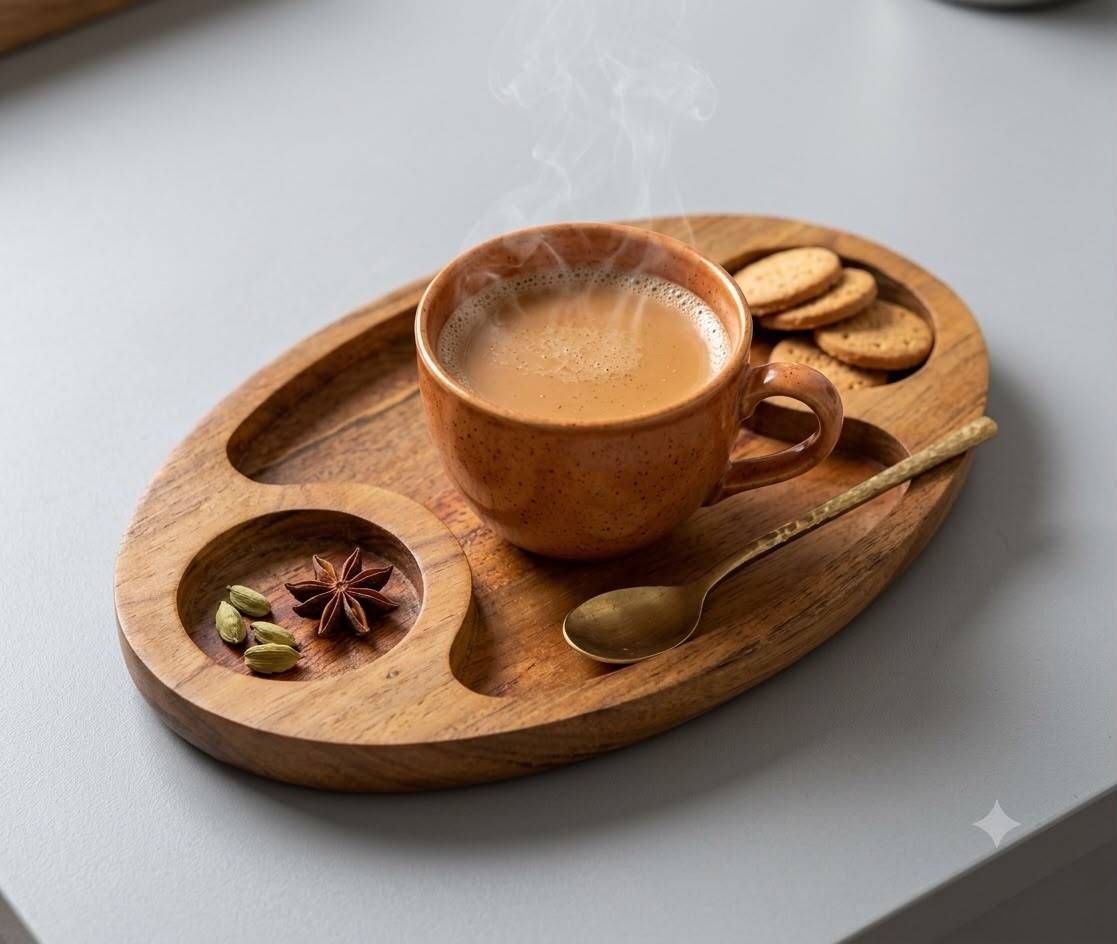 Wooden Tray Tray Serving Set-image-23
