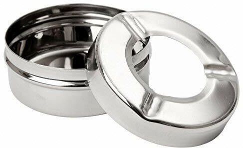 Ashtray Bar Hotel Ash tray Stainless Steel Cigarette Ashtray Ash Holder tray Steel Steel Ashtray-image-39