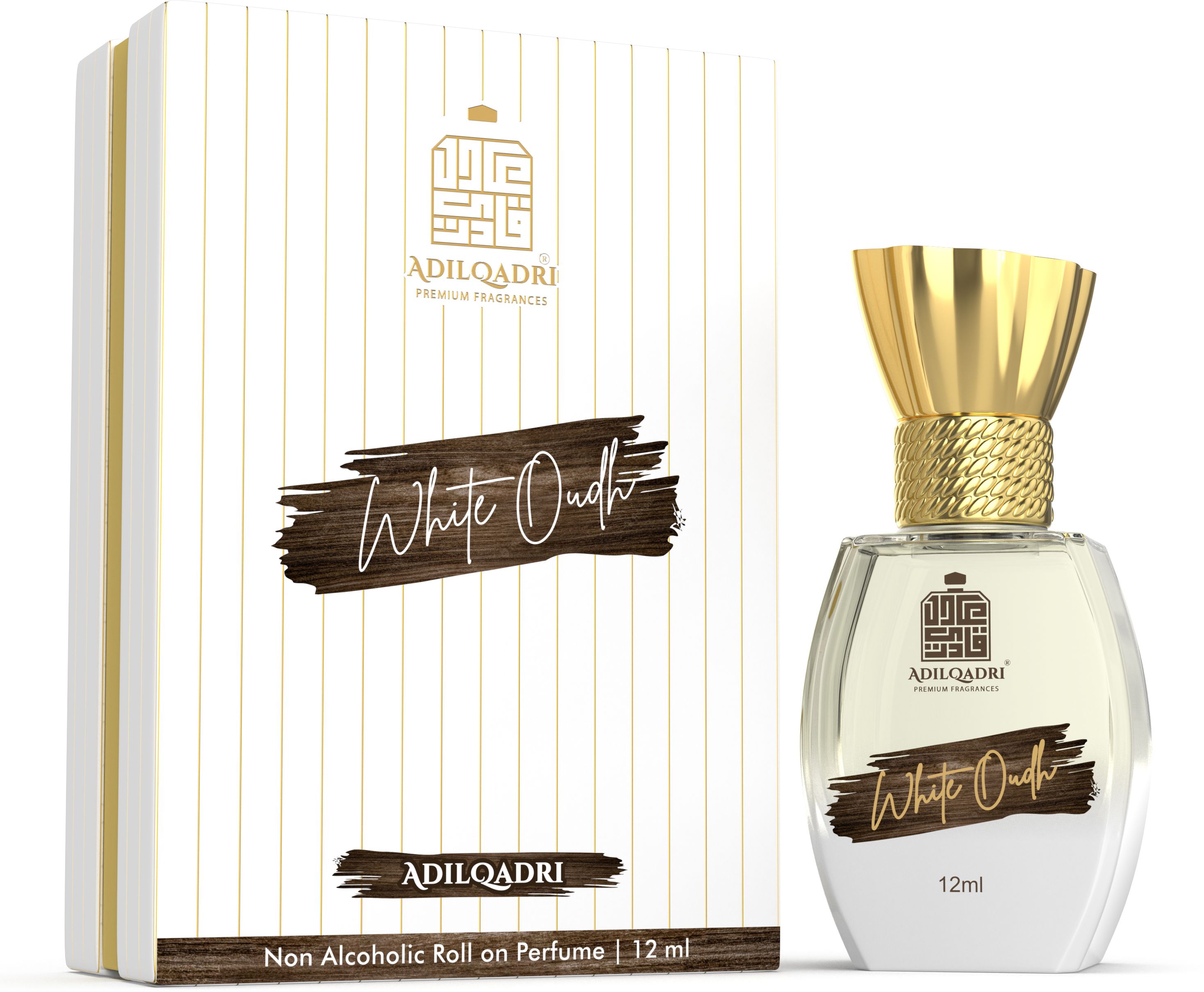 AdilQadri White Oudh Attar for Men | Strong Masculin