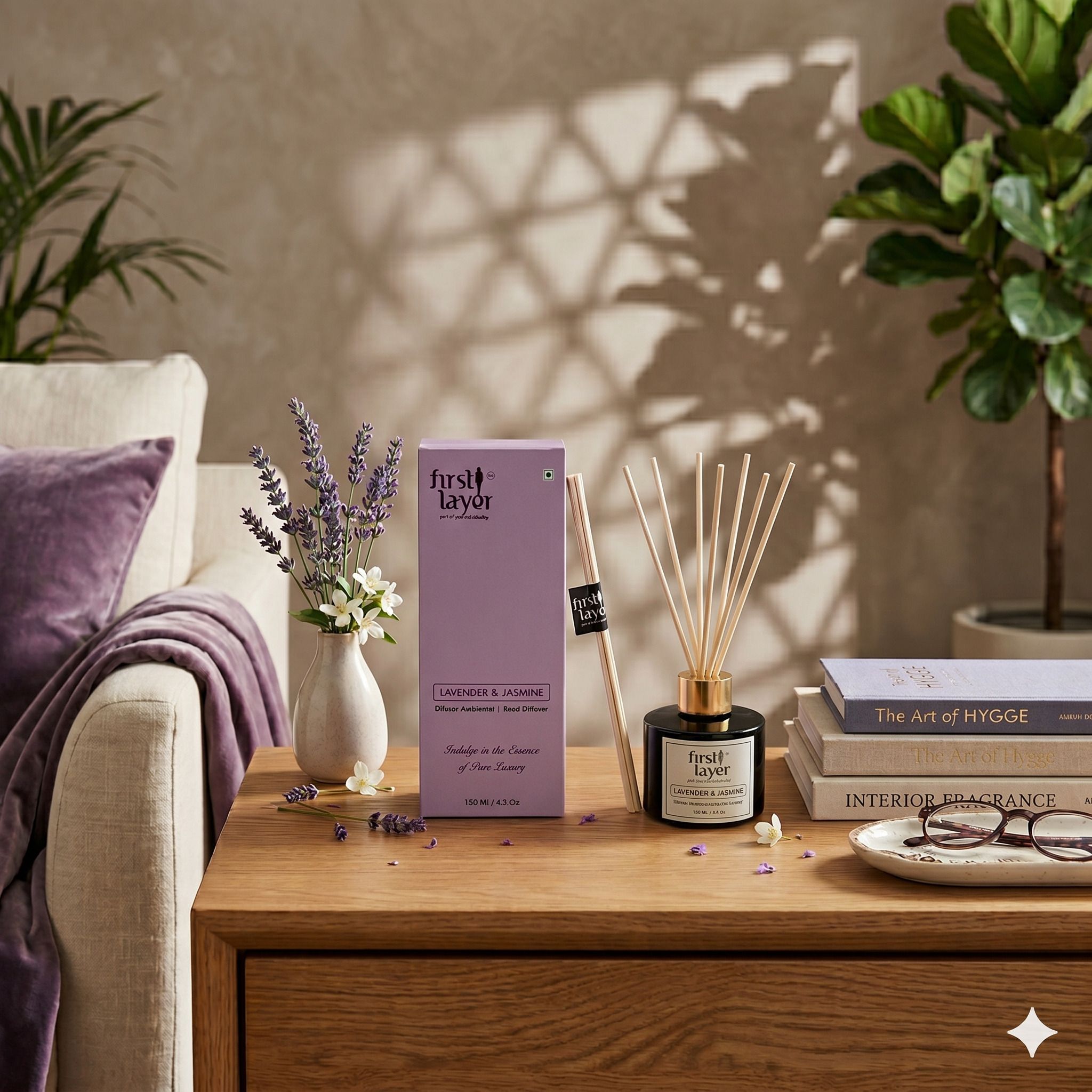 Lavender & Jasmine Diffuser Set Lavender & Jasmine-image-20