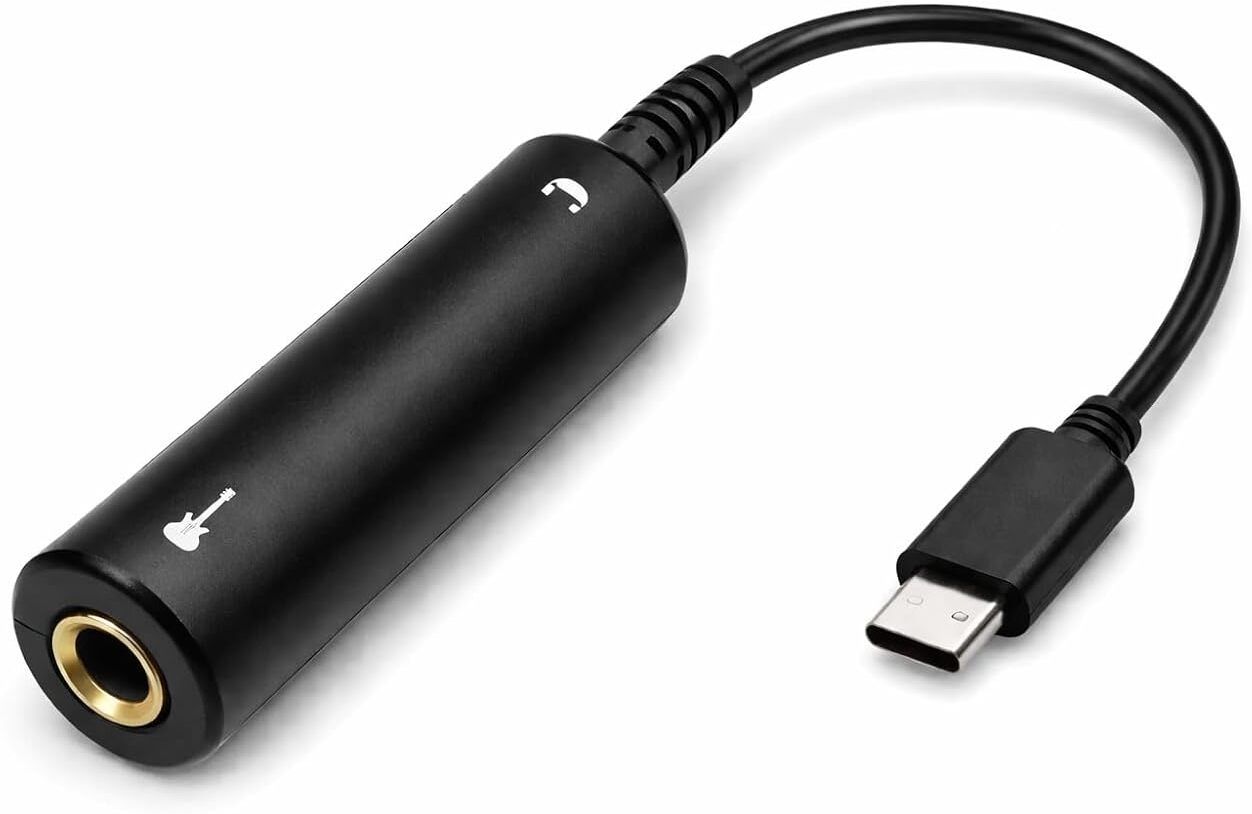 imaginea Type-C iRig | Portable Guitar to Phone Converter Jack Converter for Smartphone Audio Interface-picture-46