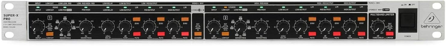bheringer CX3400 V2 Multi Effect Processor Audio Interface image 1