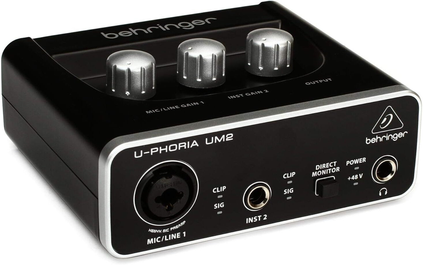 bheringer U-PHORIA UM2 2 x 2 Audio Interface image 1