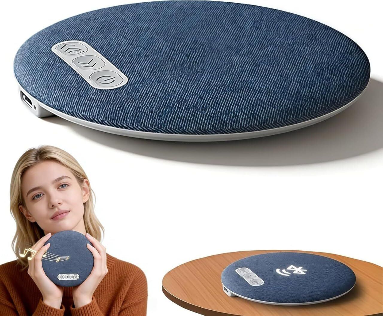 Grebe Pillow Bluetooth Speaker for Sleeping | Wireless Under Pillow Speaker MP3 Player-picture-26