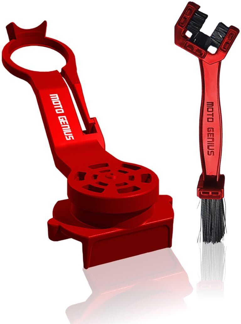 moto genius Chain Lube Applicator, Chain Cleaning Brush Combo-picture-9