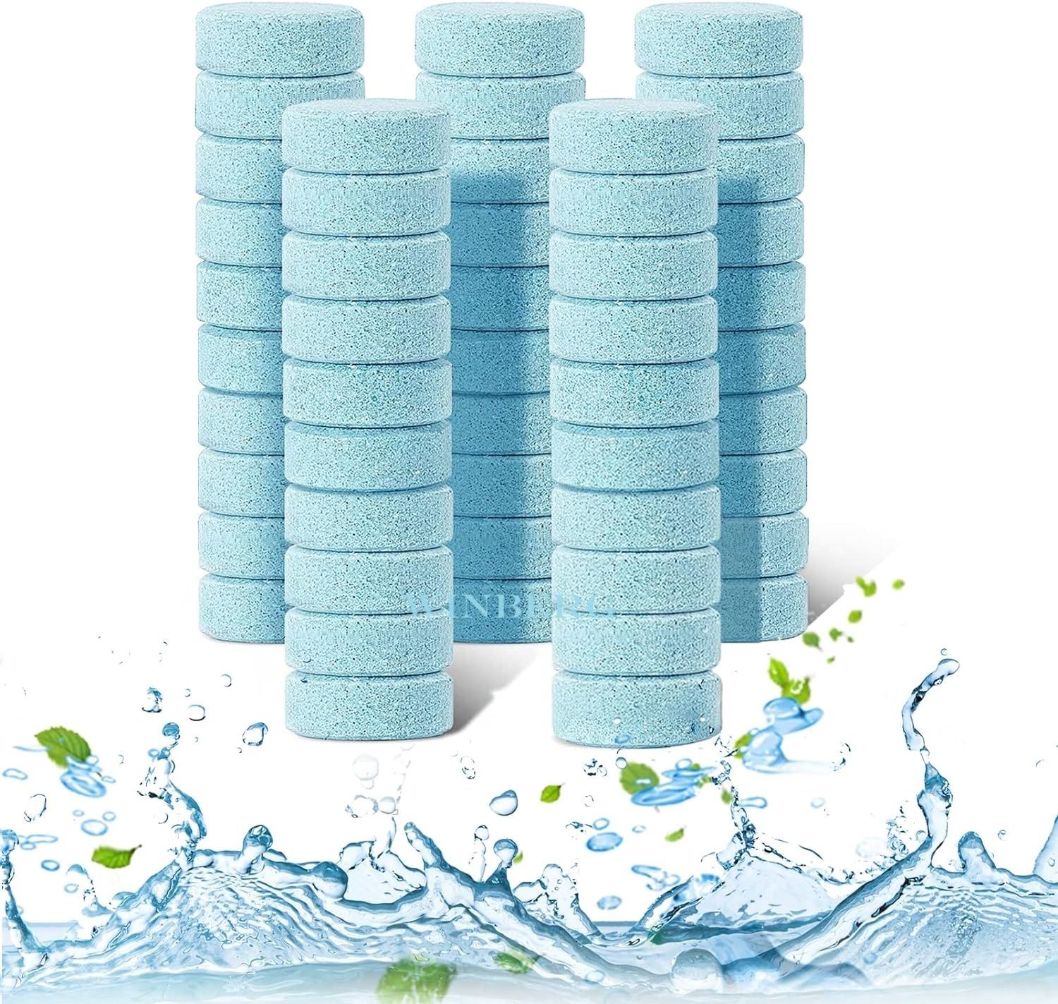 Car Glass Wash Shampoo Tablet 50 pcs Combo