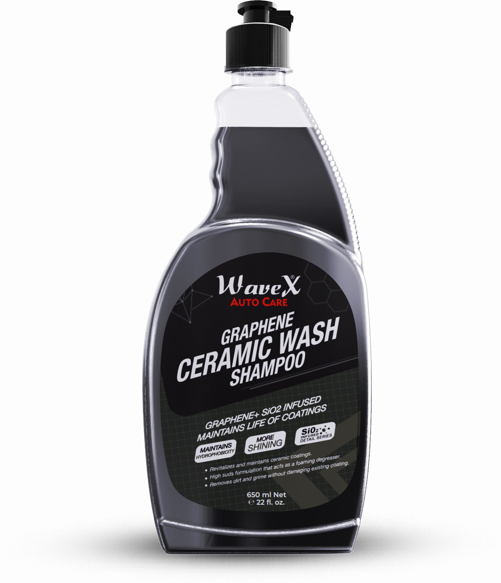 wavex Graphene Ceramic Wash Shampoo Car Washing Liquid-picture-17