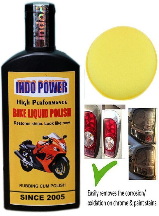 BIKE LIQUID POLISH( High Performance) 100ml.+ One Foam Applicator Pad. Combo-image-25