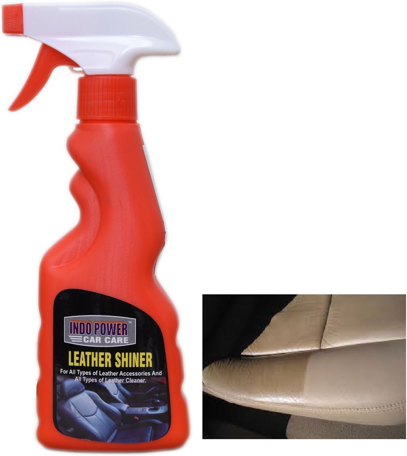 indopower BPp2064-LEATHER SHINER SPRAY 250ml. Combo-picture-47