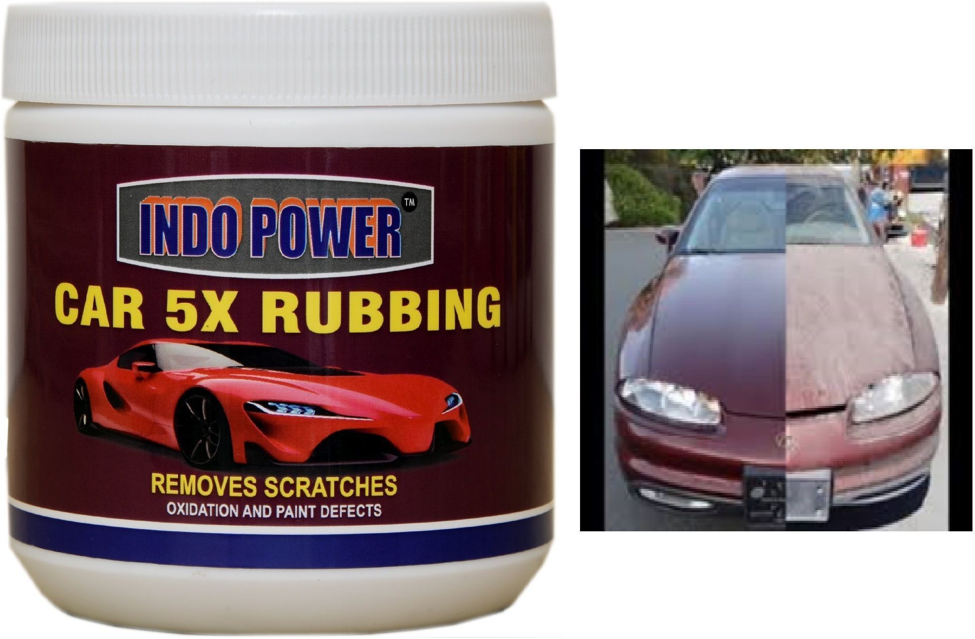 indopower BPp2307-CAR 5X RUBBING 500gm. Combo-picture-47