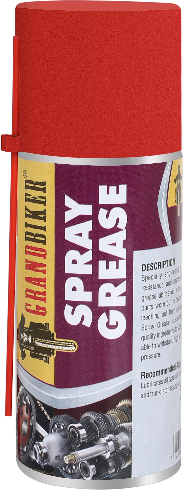 grandbiker Liquid Grease Spray I High Viscous I Lubricates (150 Ml) Combo-picture-14