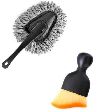 Premium 2-in-1 Car Cleaning Brush Set. Combo