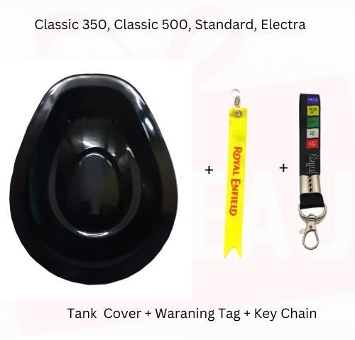 Tank Cover, Key Chain Tibet, Safety Tag / Warning tag Combo-image-26