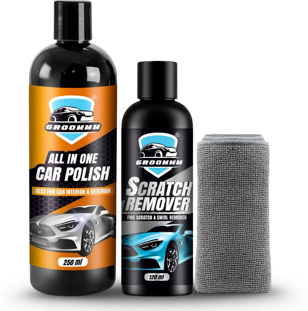Car & bike body polish (250ml)with Car scratch remover (120ml), for car care Combo-image-16