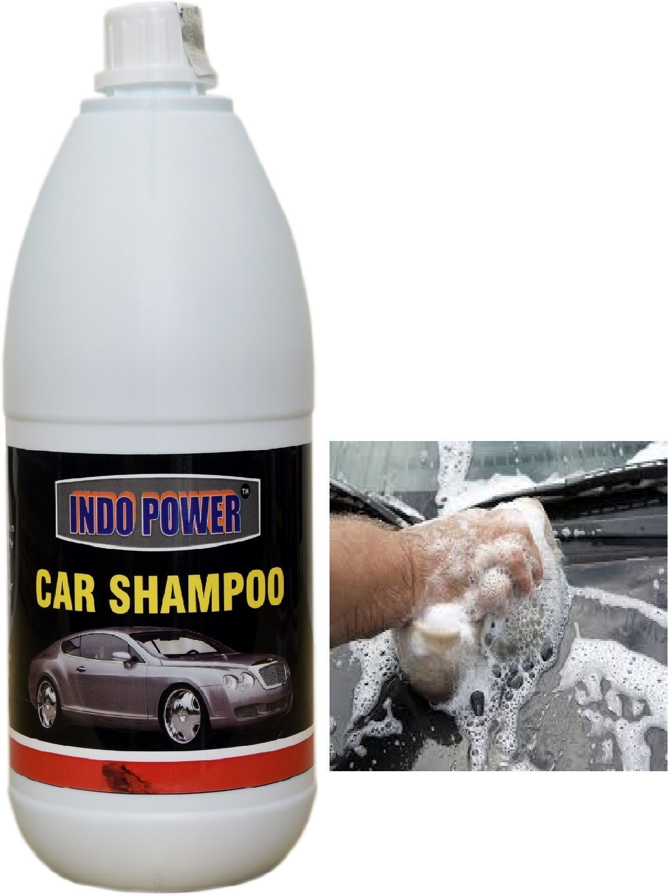 indopower BOo2265-CAR SHAMPOO 1ltr. Combo-picture-9