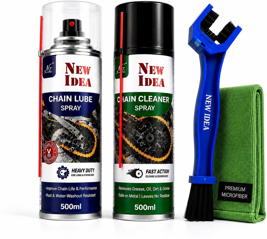 ✔ Complete chain maintenance kit for cleaning, lubrication Combo-image-32