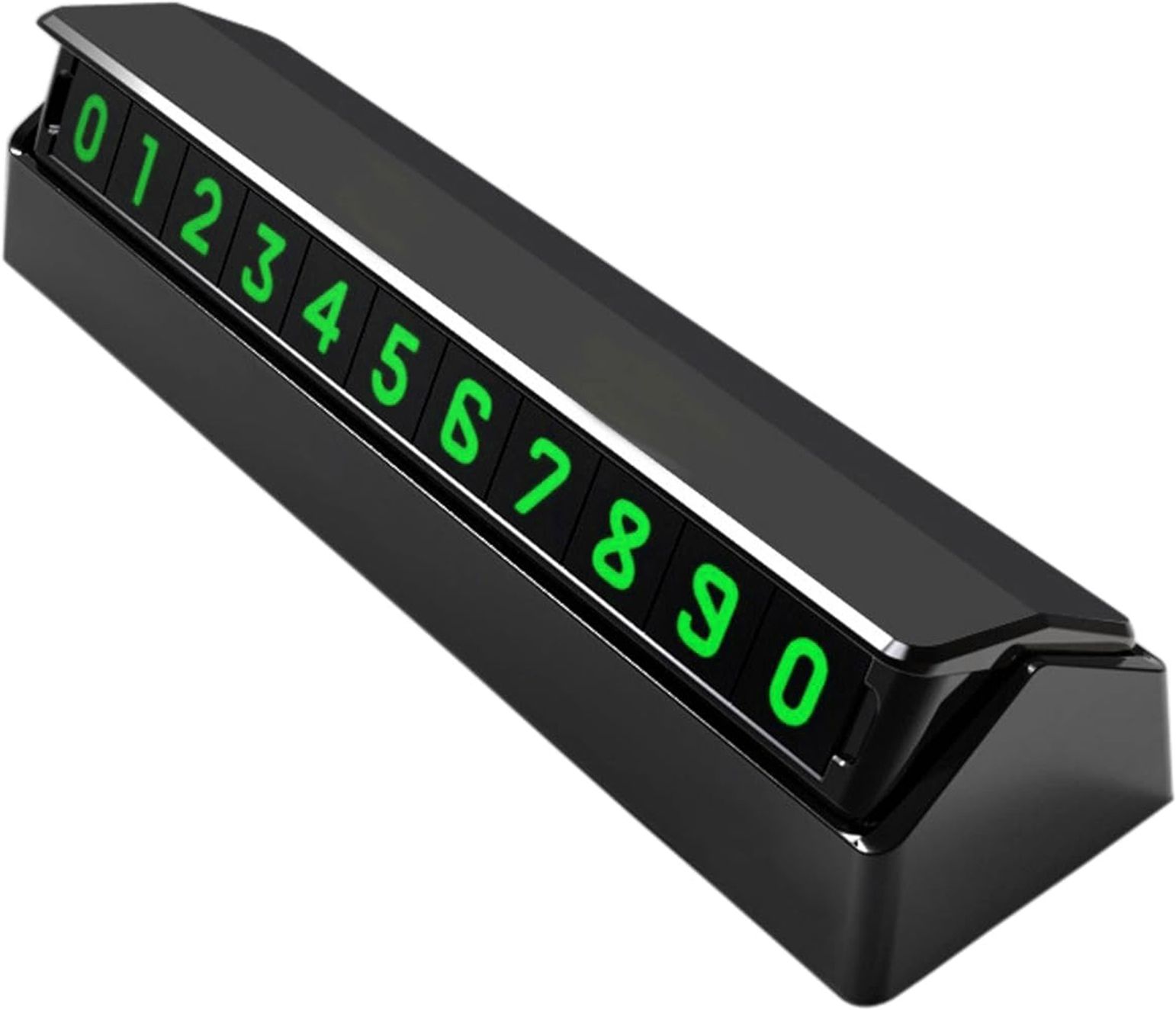 Car Dashboard Number Display - Mobile Number Display for Car Combo