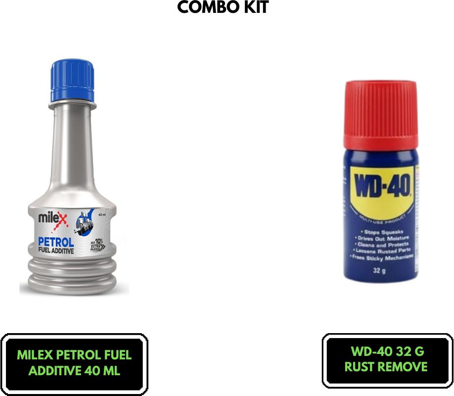 milex MTCD-325 Petrol Fuel Additive & WD-40 32 g Combo-picture-20