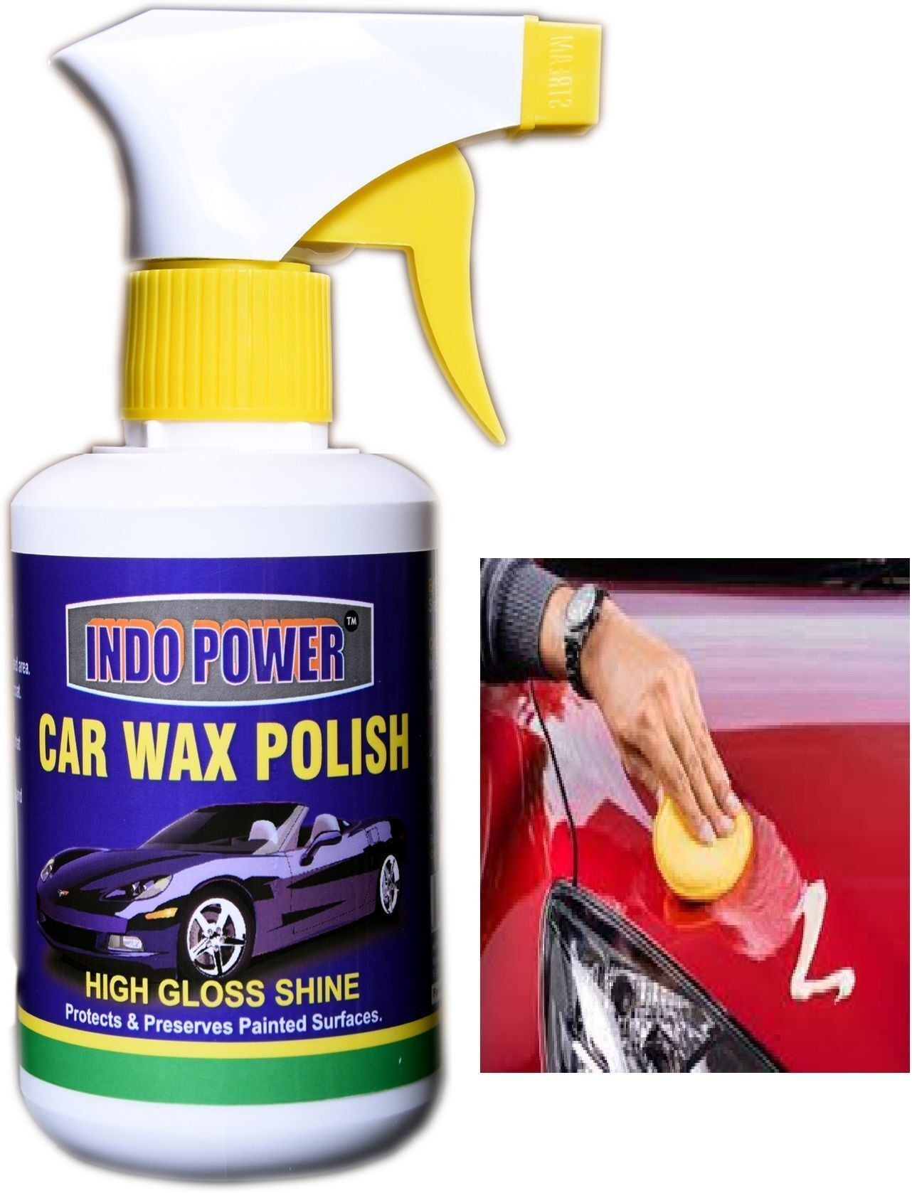 indopower BOo2357-CAR WAX POLISH GUNE 250ml. Combo-picture-48