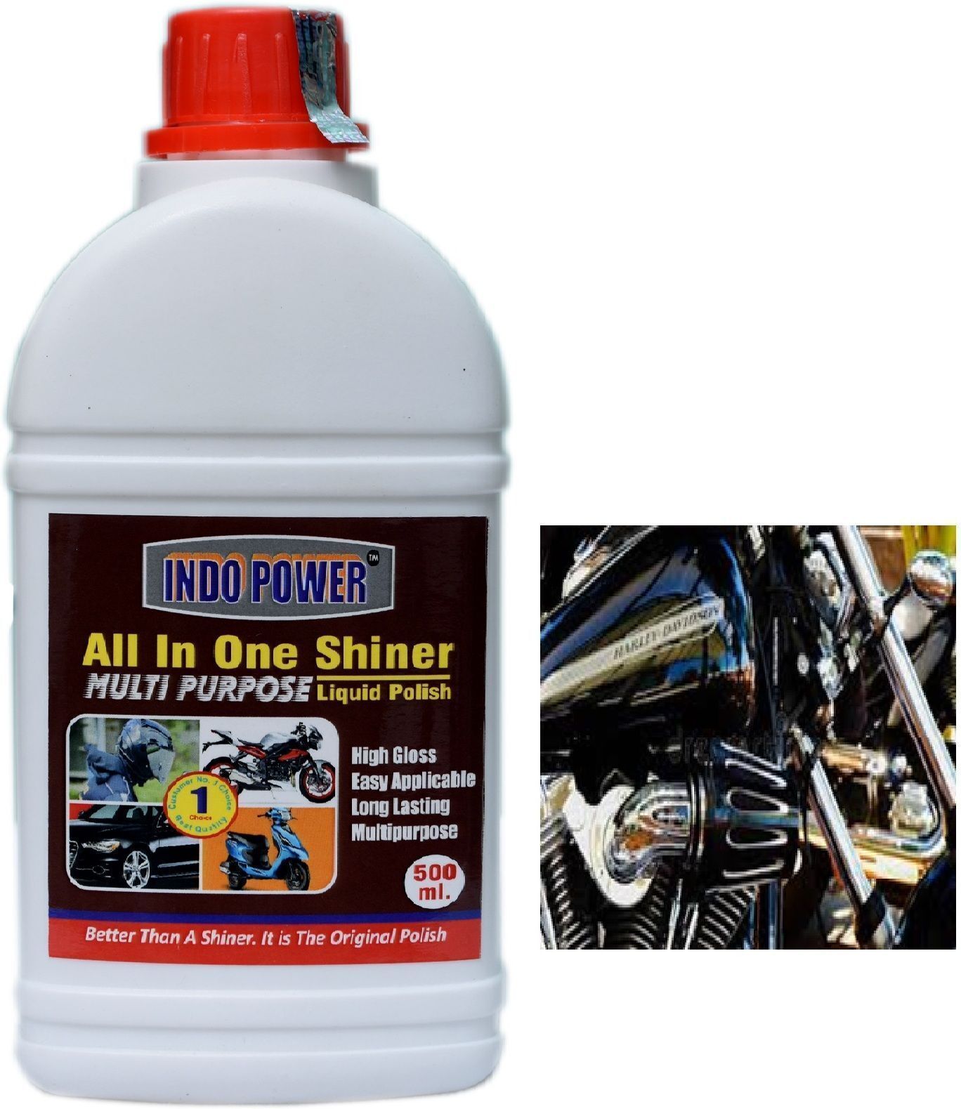 indopower BPp2139-ALL IN ONE SHINER 500ml. Combo-picture-29