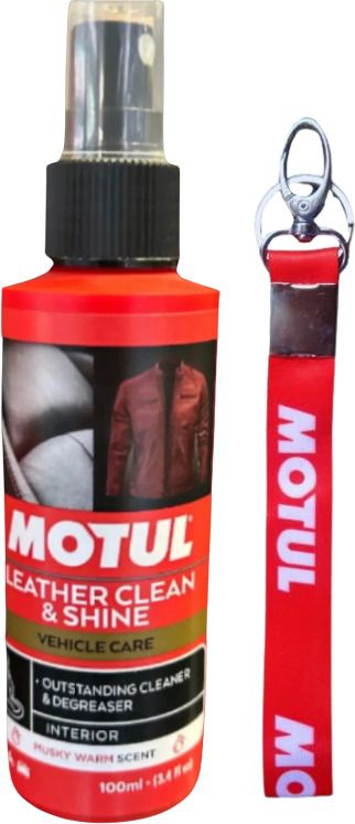 LEATHER CLEAN -100ML WITH FREE KEYCHAIN Combo-image-1