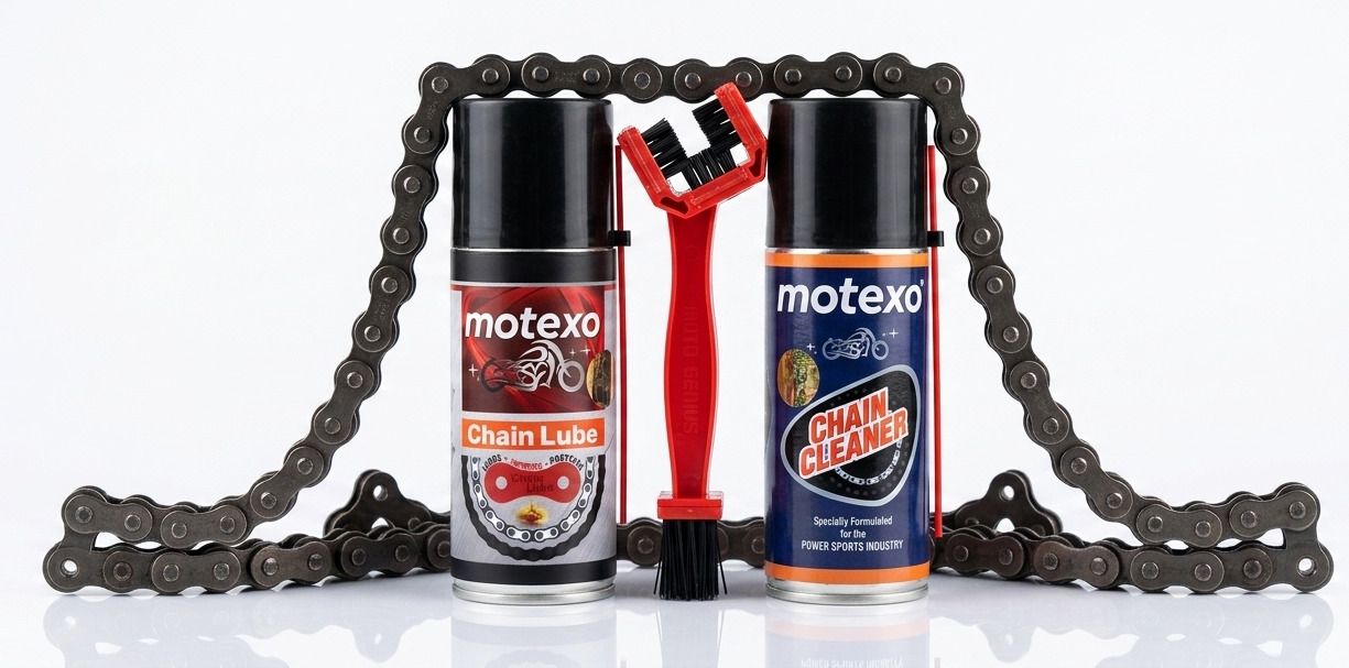 motexo 1 Bottle Of Chain Cleaner, 1 Bottle Of Chain Lubricant, 1 Chain Cleaning Brush Combo-picture-14