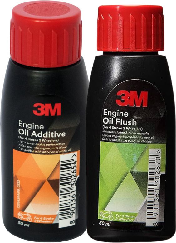 3m ENGINE OIL ADDITIVE 50ML, ENGINE OIL FLUSH 50ML Combo-picture-34