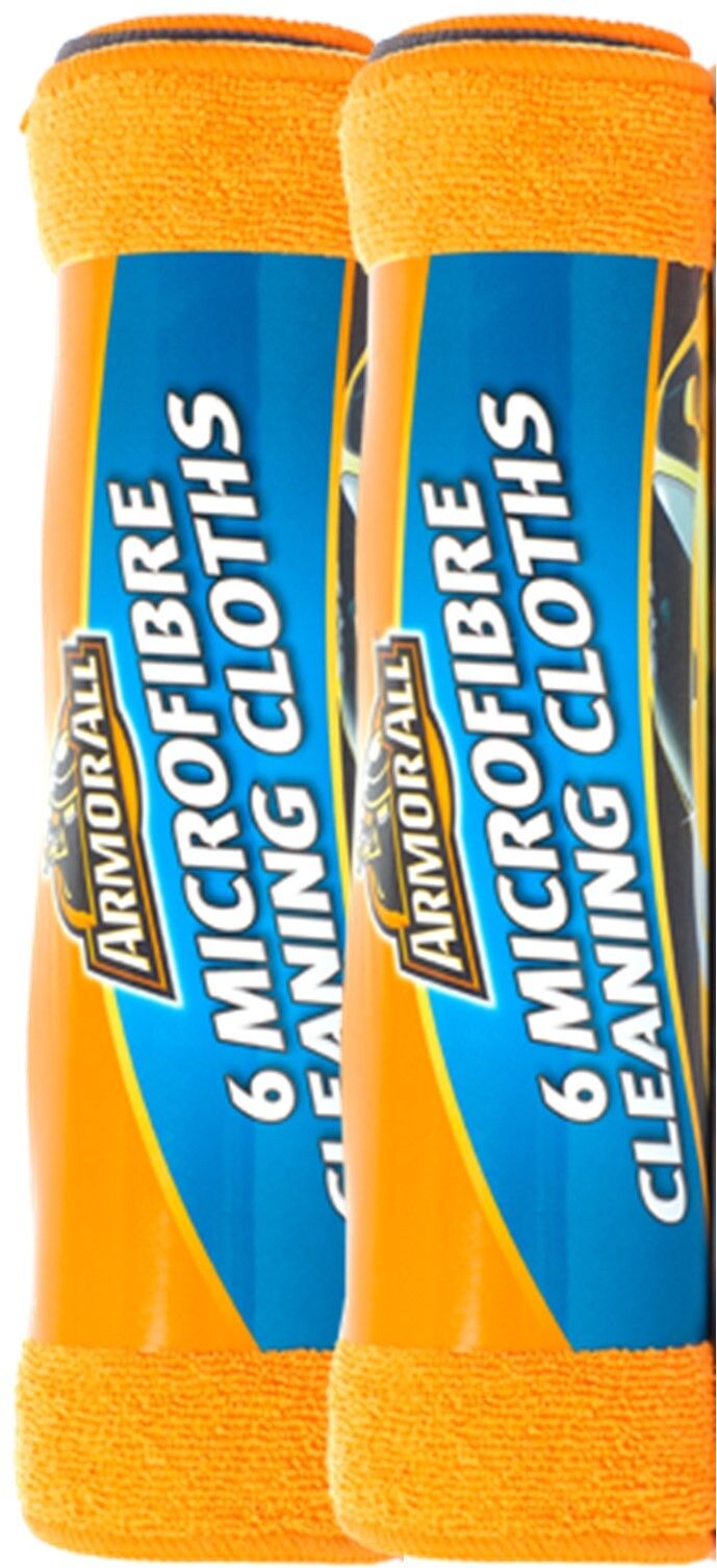 armor all Microfibre Cleaning Cloths (Set of 6 - 30cm x 40cm) Pack of 2 Combo-picture-23