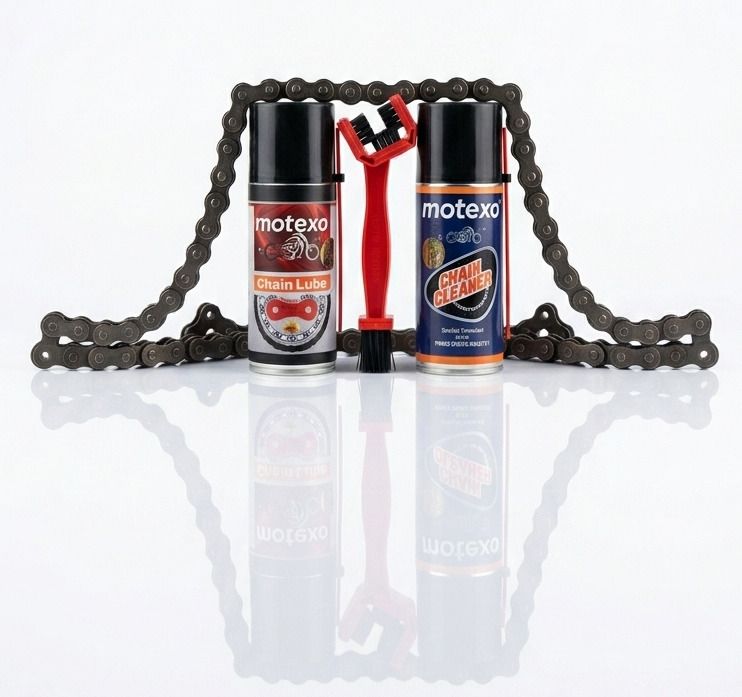 motexo 1 Bottle Of Chain Cleaner, 1 Bottle Of Chain Lubricant, 1 Chain Cleaning Brush Combo-picture-40